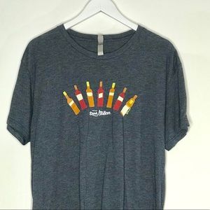 🌟“Live Life Drink Italian” Grey Graphic T-Shirt